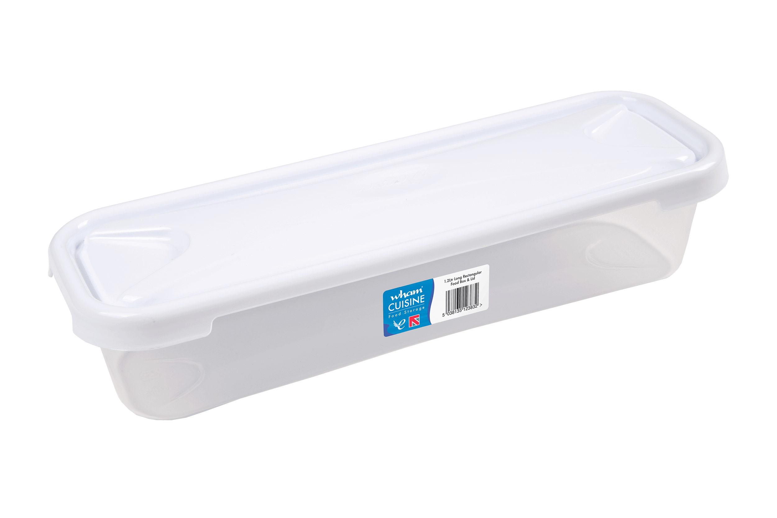 Wham Cuisine Food Storage 1.2 ltr Long Rectangular Bacon Box Wham Cuisine Food Storage 1.2 ltr Long Rectangular Bacon Box